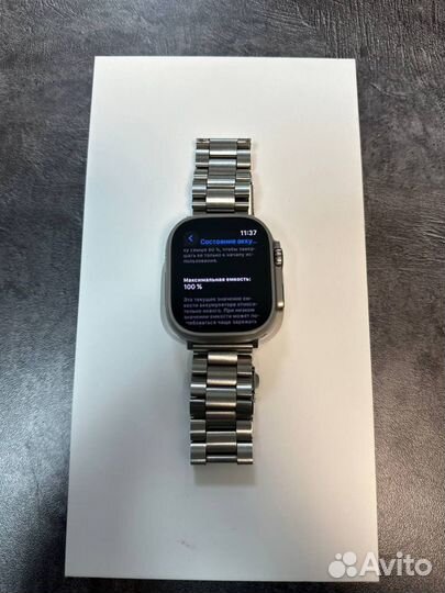 Смарт часы Apple watch Ultra 49 mm titanium