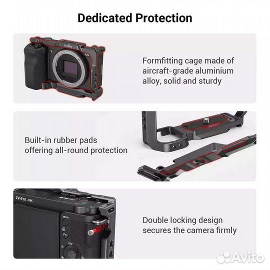 Smallrig 3538B Клетка для Sony ZV-E10 ZVE10 ZV10