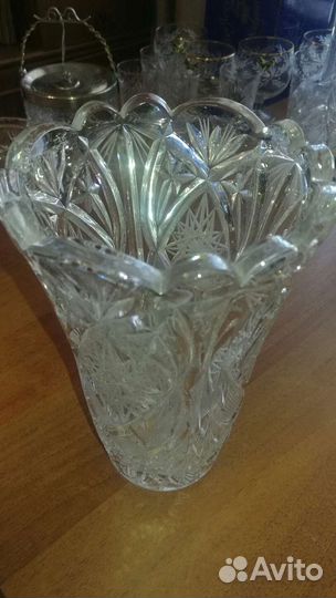 Хрустальная ваза СССР