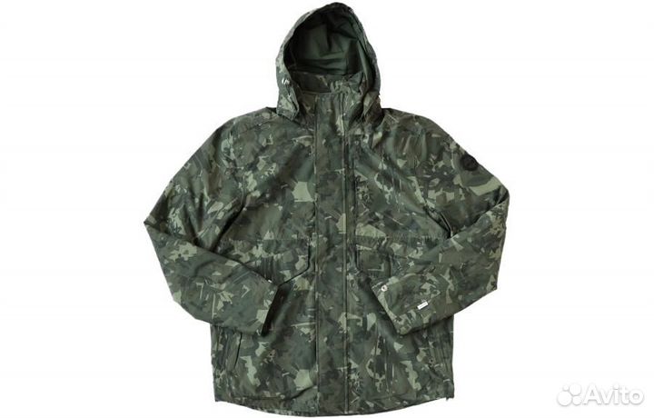 Timberland Jackets Men Army Green Camouflage (L)(30)