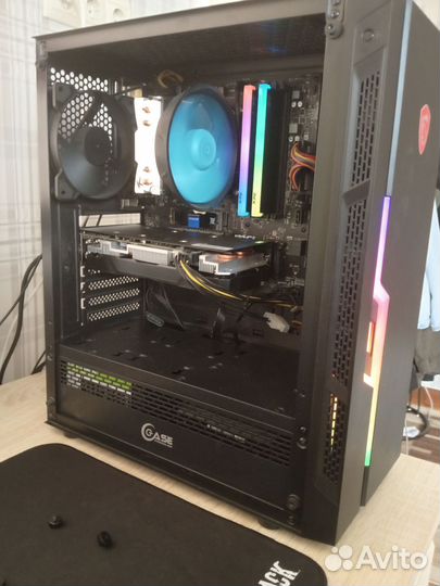Игровой компьютер ryzen 5 2600/rtx 2060 super
