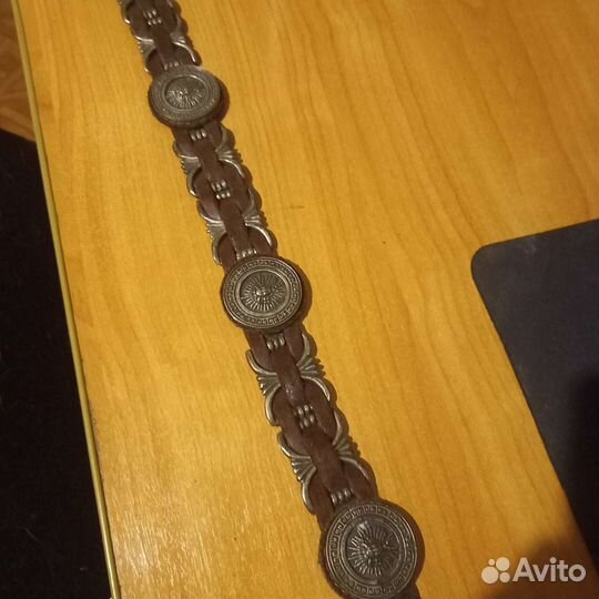 Ремень женский кожаный