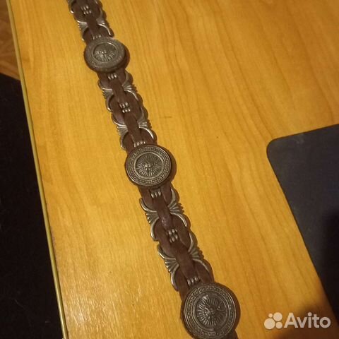 Ремень женский кожаный