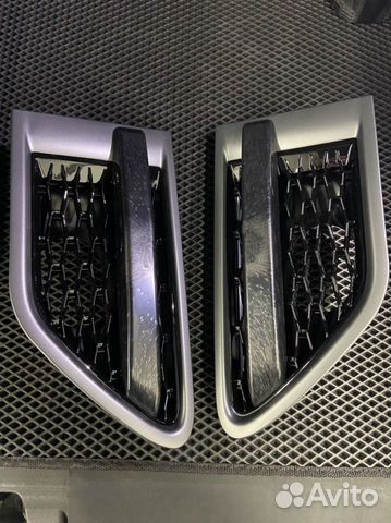 Жабры на крылья range rover sport 2011 рестайлинг