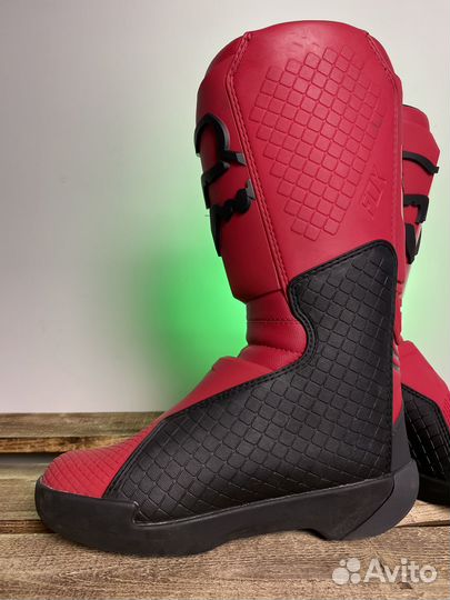 Мотоботы Fox Comp Boot Red