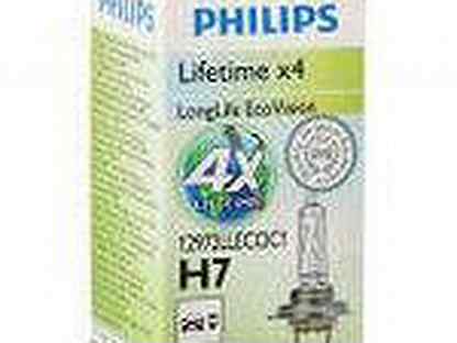 Лампа галогенная Philips LongLife EcoVision H7 12V