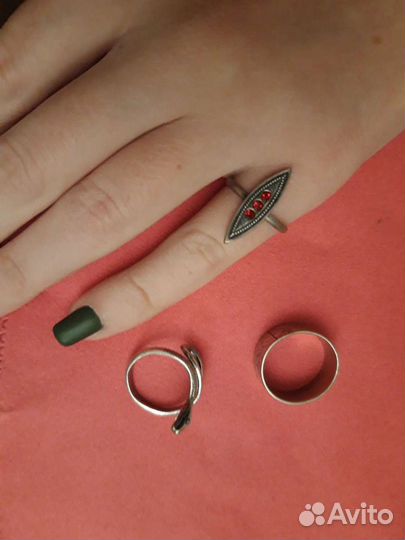 Мельхиоровые кольца