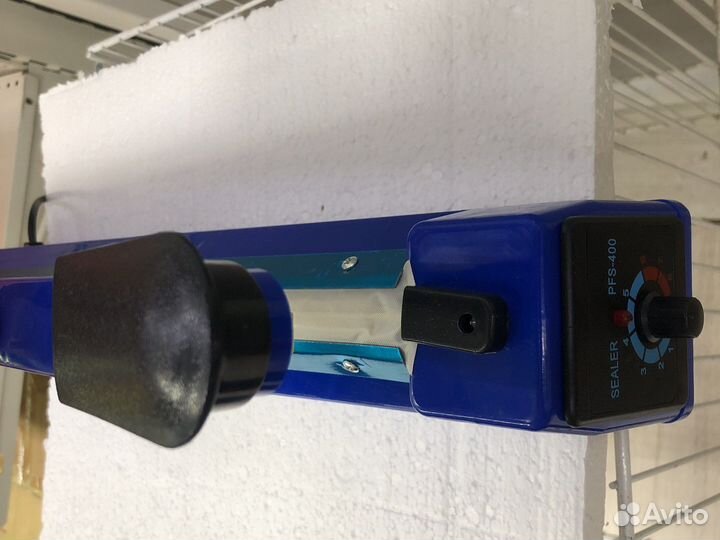 Запайщик пакетов ручной pfs-400 синий