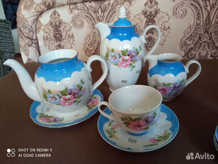 Остатки чайно-кофейного сервиза Барановского з-да