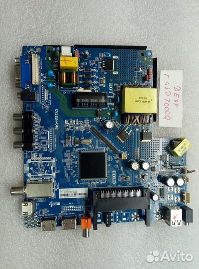 CV512H-U43 от dexp F43D7000Q. Гарантия
