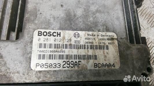 Блок управления двс dodge caliber (EBR07PC01)