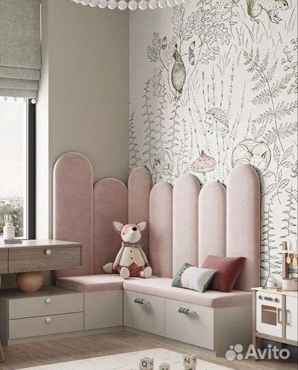 Мягкие панели для детских комнат