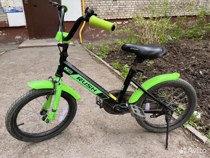 Велосипед rush J 16