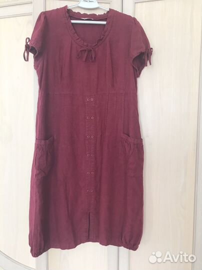 Платье льняное 54 -56 размера