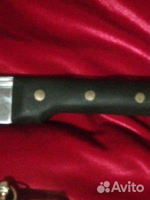 Кавказский кинжал бебут с кованым клинком