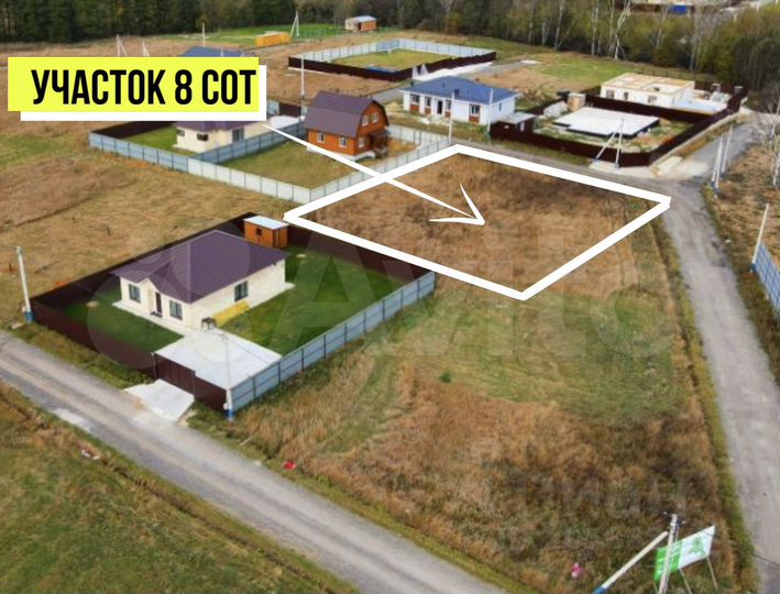 Участок 8 сот. (ИЖС)