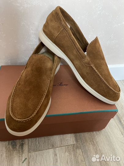 Мужские мокасины лоферы lora piano