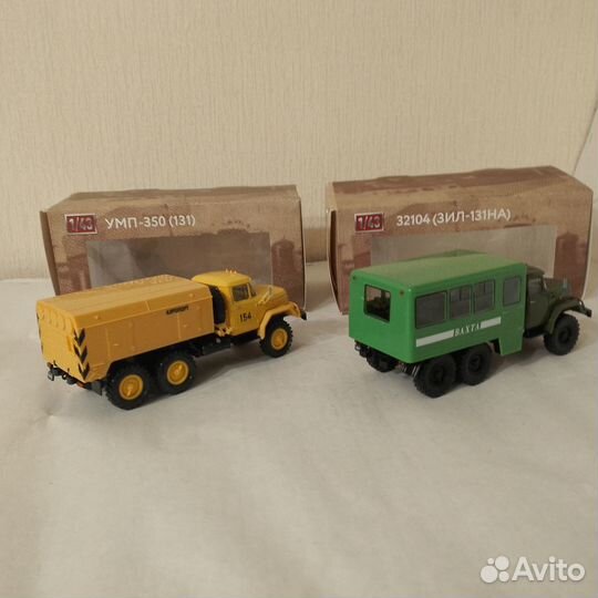 Модели СССР 1 43 ЗИЛ-131 (Умп-350,Вахта-32104)