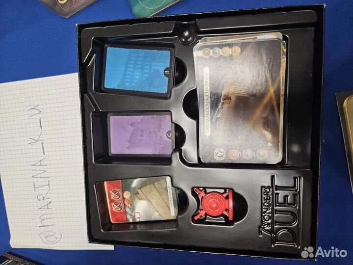 7 чудес Дуэль настольная игра