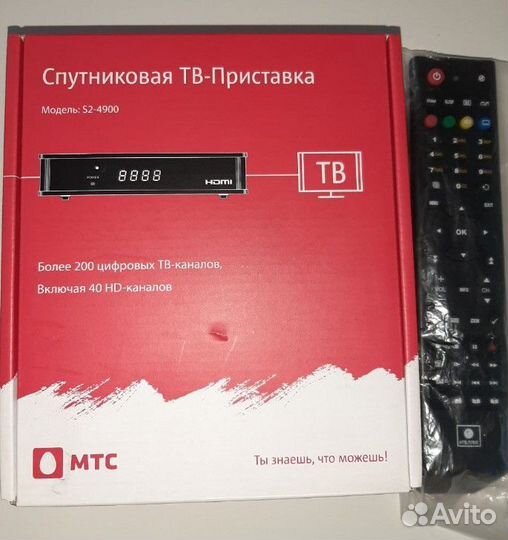 Новый комплект тв МТС