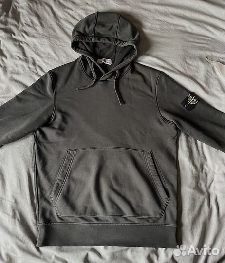 Худи Stone island серое 78 коллекция
