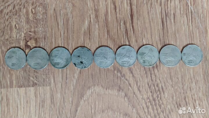 Старые монеты Индии погодовка