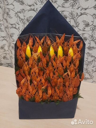 Съедобные букеты/ букеты из рака