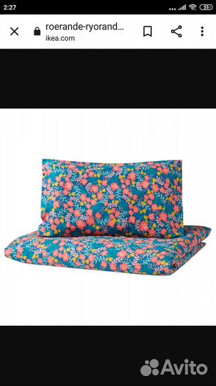Икеа детское постельное белье для кроватки сатин