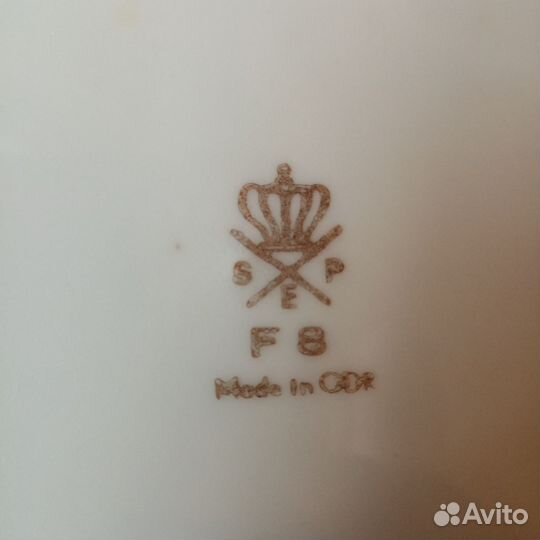 Тарелки из сервиза Мадонна ГДР