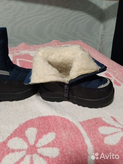 Сапоги зимние детские 25 размер