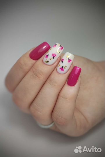 Маникюр гель лак