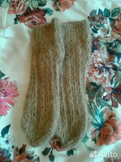 Носки и следки из собачьей шерсти