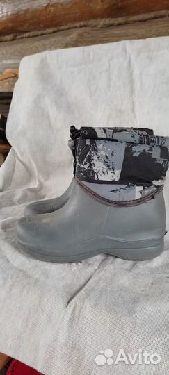 Детские резиновые сапоги