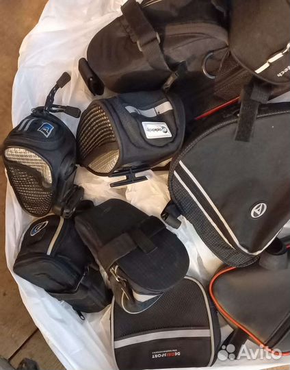 Грипсы/рога/фляги/сумки/Велокомпьютеры