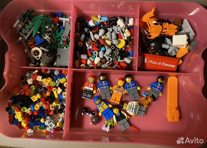 Lego россыпью с инструкциями