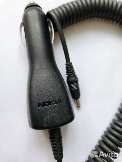 Оригинальная автозарядка для телефона Nokia