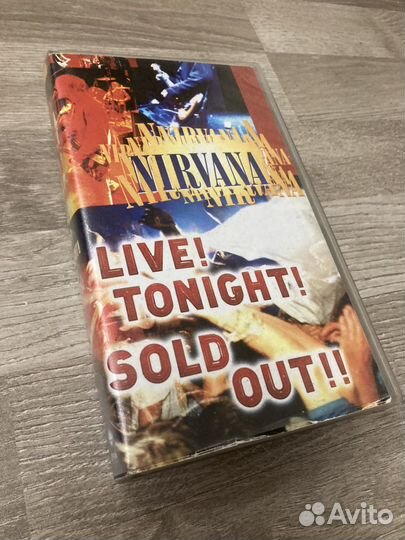 Nirvana Live. Tonight. Sold Out. Видеокассета