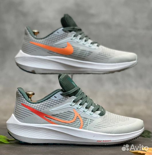 Nike pegasus trail 2 светло серые разм. 42