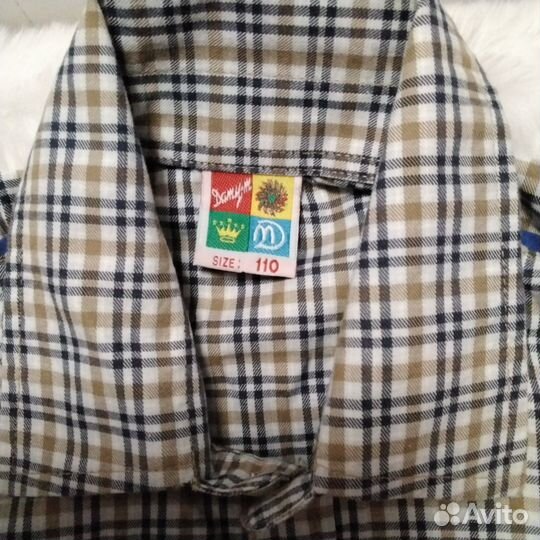 Рубашка на мальчика 5 лет,новая
