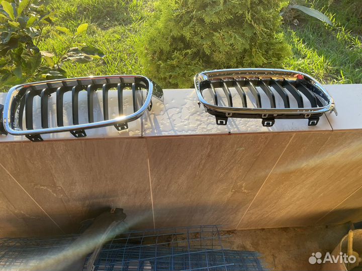 Ноздри и накладки на зеркала bmw f30