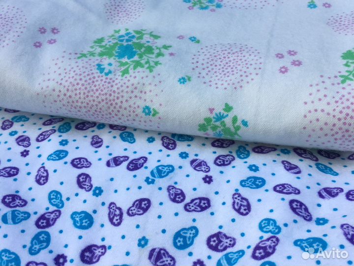 Отрезы ткани СССР разные