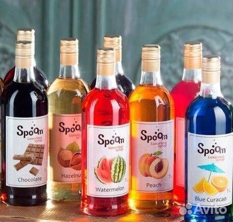 Сиропы для коктейлей Spoom