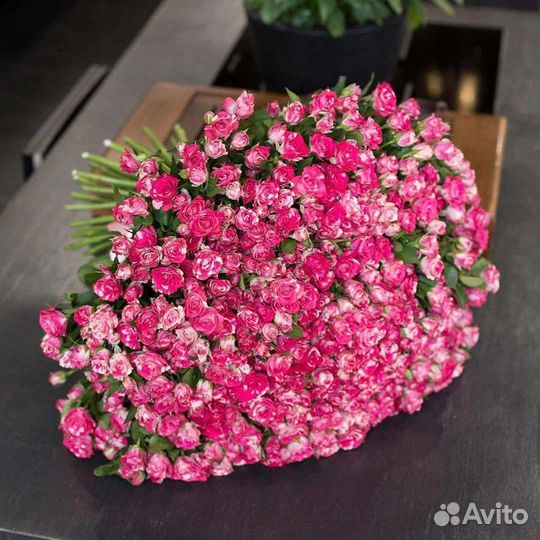 Цветы розы букет