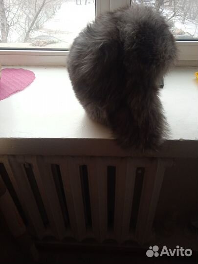 Шапка зимняя меховая женская песцовая