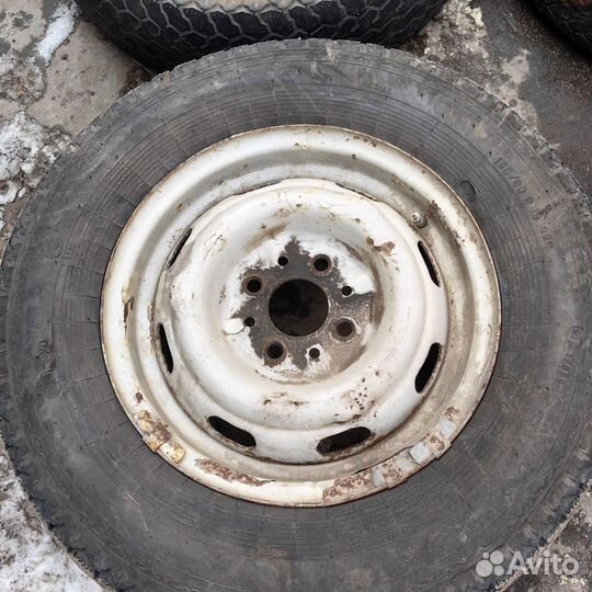 Диск штампованный с ушками ваз 2101