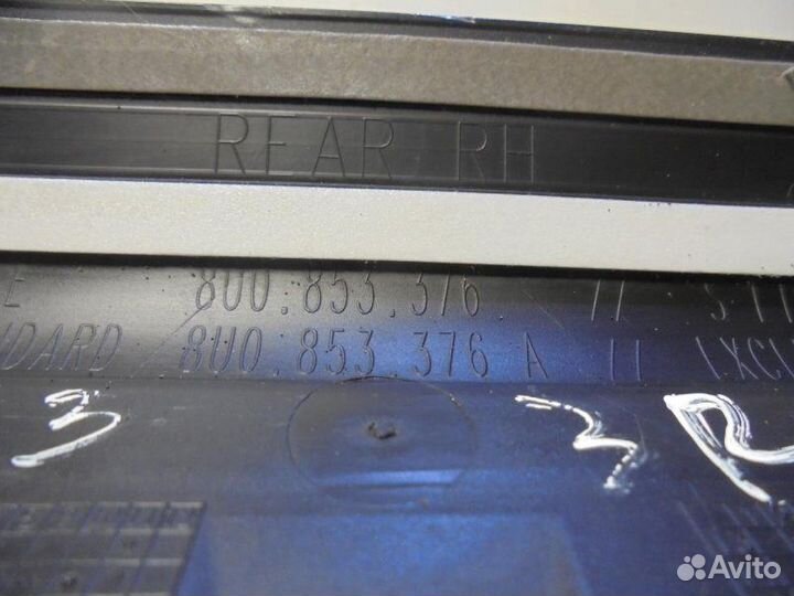 Накладка порога задняя правая Audi Q3 8UB