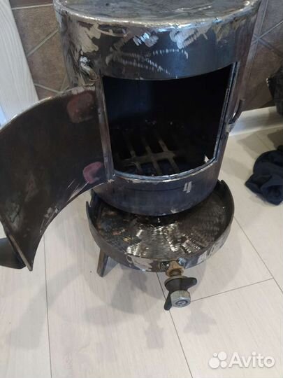 Печь походная буржуйка