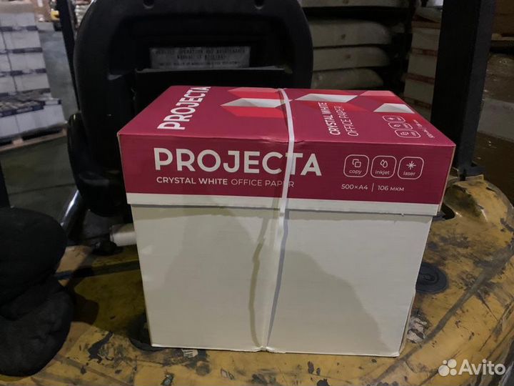 Бумага a4 Projecta A, класс А, 80 г/м, 175 опт