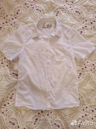 Рубашки школьные Marks&Spencer для девочки 134-140