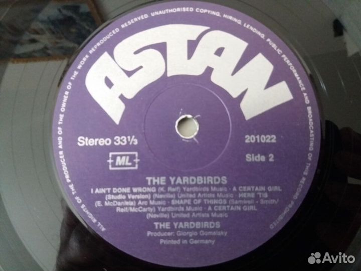 The Yardbirds/Shapes Of Things/1981